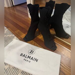 Balmain Moneta Lace-up Boot